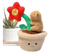 Generico A Plush Capibara, Hugging Doll with a Flower Box Design for Home Decoration, Capibara Plush Toy | for Adults, Easter, Birthday, Girls, Children