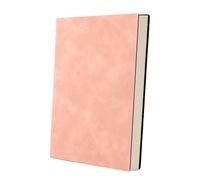 Genérico A5 Leather Book Skin Feeling Fashion Notepad Diary Learning Notebook Business Office Notebooks And Journals Note(A5 pink)