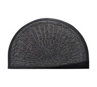 Generico Absorbent Doormat | 40 x 60 cm Non-Slip Support | Semi-Round, Quick Drying, Absorbent, Washable, Indoor Mats | for Dogs, Paws, Mud, Shoes, Outdoor, Garage