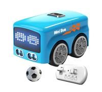 Genérico Acrobatic RC Car with Gesture Control - Smart Bus Toy, RC Car with Obstacle Avoidance and Manual Control, for Boys and Girls Ages 5 to 12 Years Old for Parties Home and
