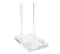 Generico Acrylic Stand | Adjustable Transparent - Display Stand for Frames, for Texts, Discs, Postcards, Works of Art on Desk and Table in the Living Room Or