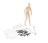 Generico Action Figure Model - Action Figure Articles in Stop Motion | Portable for Drawing Photographs Multi-Purpose 3D Printed Mannequin Body
