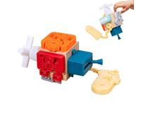 Generico Activity Cube Interactive Toy Logical Thinking Development Sensory Cube for Living Room Room Travel Children 1 2 3 Years Old