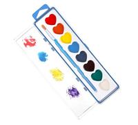 Generico ad Color Set - Heart Drawing Kit for Kids, Washable Art Materials, Interactive Painting Collection | Creative Educational Accessory for Lessons of a