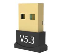Generico Adaptateur 5.3 USB - Dongle Sans Fil pour PC & Bureau | Émetteur & Récepteur Audio Sans Fil | Accessoires Informatiques pour Claviers Souris Casques