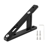 Generico Adaptateur de Porte-Bidon pour Potence - Adjustable Aluminium Necklace 10 x 6.3 cm, Support Léger pour Montage de Porte-Gourde, Accessoire Vélo Route, VTT, Randonnée, Sports Extérieurs