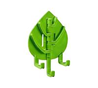 Generico Adhesive Hooks - Leaf Shape Strong Strong Adhesive | Hanger for Jackets, Bags Hats Keys | for Jackets, Hats, Scarves, Bags, Keys, Bathroom, Entrance, Living Room