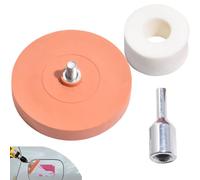 Generico Adhesive Remote Wheel - Rubber Rubber 10 cm, Rubber for Glue, Removal of Graphic Pinstripe Strips on the Body Autolack Without Paint for Seminar and Home Use