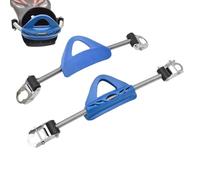 Generico Adjustable Diving Fin Strap, Stainless Steel Spring Straps 1 Pair with Quick Release Buckle for Diving Snorkeling Swimming Diving