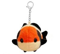 Generico Adorable plush design: soft and lightweight stuffed keychain features an auspicious design bringing good luck, adding charm and positive vibes to handbags, backpacks, purses, or keys for a