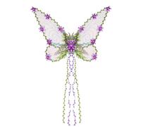Generico Adult Fairy Costume - Realistic Cosplay Accessory, Women Pure Fancy Pixie Set | Lightweight Transparent Role Play Equipment for Stage Party Orgog