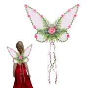 Genérico Adult Women Wings - Costume Accessory Light Transparent Design Elegant Wing Shape | Comfortable Shoulder Straps with Shiny Decoration for de Hall