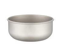 Generico Adventure Portable Titanium Dinner Plate for Dessert Snacks with Heat Resistant Construction, Lightweight and Travel Tableware for Camping Hiking co