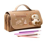 Generico Aesthetic Pencil Case | Panda Pen Bag and Capibara Pencil Case | Organizer Pens Pencils School Stationery Girls Women Gift, Cyp.phara, Please refer to the description, Please refer to