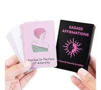 Genérico Affirmation Cards For Women - 60 Positive Cards | Spiritual Quotes, Mental Health, Daily Motivation, For Home, Travel, Work