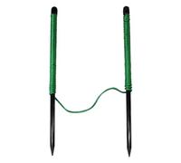 Generico Aide au Putting de Golf - Entraîneur de Putting Portable | Outil d'Alignement de Corde Léger with Piquets | Ligne de Guidage pour PARC Pelouse Jardin et Cours