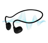 Generico Air Pro Bone Conduction Headphones | ABS, 8 x 7.5 x 2 cm, Black Or White | Wireless Open-Ear Sport Headset With Long Battery Life | AIR Model Compatible With & For Running, Cycling