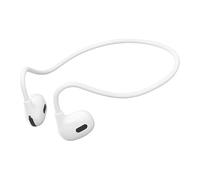 Genérico Air Pro Bone Conduction Headphones | ABS, 8x7.5x2cm, Black Or White | Wireless Open-Ear Sport Headset with Long Battery Life | Air Model Compatible with & For Running, Cycling