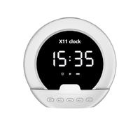 Genérico Alarm Clock | Table Clock for Travel | Small Audio Player for Fitness & Outdoor Camping, Portable Wireless Speaker