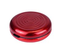 Generico Aluminium Coin Dispenser Set - Round Coin Holder or Organization Box for Collectors, Convenient for Coin Display | Compact Storage
