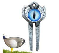 Generico Alzapitch Golf - Zinc Alloy Divot Repair Tool, Creative 3D Design | Strong Green Fork for Golfers, Field Maintenance Gadgets with Metal Accessory