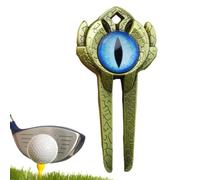 Generico Alzapitch Golf - Zinc Alloy Divot Repair Tool, Creative 3D Design | Strong Green Fork for Golfers, Field Maintenance Gadgets with Metal Accessory