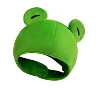 Generico Animal Themed Hat, Cartoon Headpiece - Headband Hat with Frog Head - for Christmas Halloween Party Celebration Family Gathering Fancy Dress Carnival