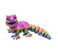 Generico Animaux Imprimés 3D - Lézard Domestique Impression 3D ABS Figurines Reptile Jouet Anti-Stress Réaliste 15 x 8 cm, Ornement Décoratif pour Chambre Bureau Salon | Jouet Réaliste D