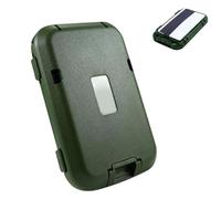 Generico Anti- Aluminium Card Holder - Secure Case Against Data Theft, for Credit Cards and Prepaid Cards, Army Green, riferimento alla descrizione, Please refer to description