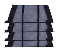 Genérico Anti Hole Naqueros for Horses - 4 Breathable Mesh Gaiters | Protective Levels in Mesh, Portable and Adjustable, Protection Against the Elements for Summer, for Meadows and Farms