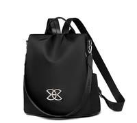 Generico Anti-theft backpack for women: safe travel bag, hidden zipper carrying backpack, lightweight urban companion | Women's chest bag for suburban water bottle po, Black, référence à la