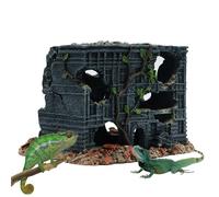 Generico Aquarium Cavity Decoration Hiding | Terrarium | Realistic Rocky Structure, Safe Material, Promotes the Wellbeing of Fish, Ideal for Fresh Water and Saltwater, Easy