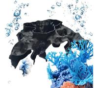 Generico Aquarium Fish Shelters - Realistic and Stable Tunnel with Hiding Places | Aquarium Cave Shelters, for Beginners Betta Underwater Resting