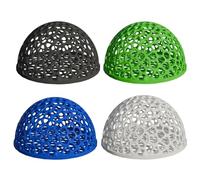 Generico Aquarium Shrimp Shelters - 4 Pieces Tunnel Shelter Decorations with Tank, Tunnel for Shrimp Tub - for Hiding Rest, Feeding Beginners Freshwater
