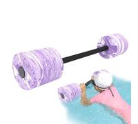Genérico Aquatic Exercise Dumbbell 2-in-1 | EVA + ABS, Barbell 75 cm & Dumbbell 50.5 cm | Detachable 3-Section For Water Yoga, Postpartum Recovery & Swim Training