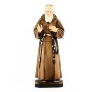 Generico ArteSacraCaravaggio di San Leopoldo Mandic cm 20 (7,87 inches) in hand-decorated resin of Italian craftsmanship