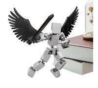 Generico Articulated Action Figures - Educational Interlocking Construction Design - Interactive Learning Models | Creative STEM Play Development Solution for Travel Use