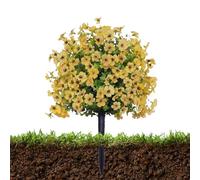 Genérico Artificial Ball, Realistic Spring Shrubs with Spikes | Artificial Flower Matas, Patio, Porch, Garden, Festival, Office, Door, Teacher's Day, Day of the
