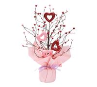 Generico Artificial Flowers San - Berry Shape, High-Performance, Heart Decorations Romantic Decoration, Fake Bouquet for Boyfriends Distance | Multipurpose Outdoor Indoor Utility