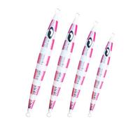 Generico Artificial for Lures | Set of 4 Glow in the Dark with Hook - Bait Set | for Christmas Sea and Freshwater Boat for Catfish Crappie Walleye Men and Teenagers