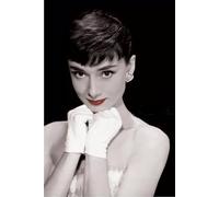 Generico Audrey Hepburn Red Lips Maxi Poster