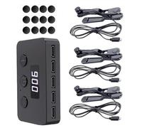 Genérico Auto Clicker - Rechargeable Auto Clicker for Mobile - Continuous Physical Touchscreen with Adjustable Speeds for Testing Apps Streams, Remote Control Work Social Media Apps