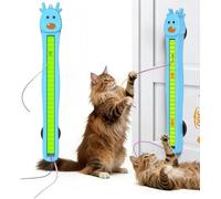 Generico Auto Motion Flying Rope Cat Toy From Lazy to Crazy, Automatic Electric Wall Mounted Interactive Cat Toy, Flying Rope Design, Hands Free Motion Exercise, Boredom Relief For Indoor Cats