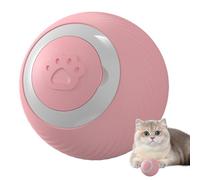 Genérico Automatic Cat Ball - Colorful and Interactive LED Silicone Roller for Cats | For Indoor Play and Exercise, Fast Rolling on the Mat
