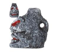 Genérico Aztec Death Whistle - Screaming Skull 125 Decibels with Human Sound | for Outdoor Survival, Self Defense & Halloween Jokes Camping & Hiking
