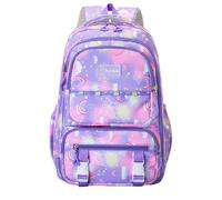 Generico Backpack Height 40cm School Backpacks Kids Kindergarten Student Cute 1 Inch Laptop Backpack Travel Backpack for Teenage Girls Backpack Trolley School, purple, Taglia unica, Daypack Backpacks
