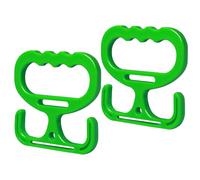 Generico Bag Holder for Shopping - Reusable Shopping Tool with Load Pad - Laa Bag Holder in Daa Packaging | Reusable Carrier Shopper Tool by Co, Black, riferimento alla descrizione