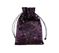 Genérico Bag on Handmade Tarot Cards - Divination Card Bag with Decorative Pendant, Refined Custody in Soft Fabric | Magic Jewelry Pouch, Custody with Cord P