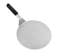 Generico Baking Tool - Pizza Pan 43.5 x 25.5 cm | Stainless Steel Pizza Baking Tool with Comfortable Handle BakingTool Scraper for Cooking, Restaurants, Home Kitchens, Use