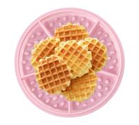 Generico Baking Waffle Mold, Silicone Waffle Mold, Silicone Baking Tray for - Biscuit Chocolate Maker, Baking Tray For, Antia Cake Mould